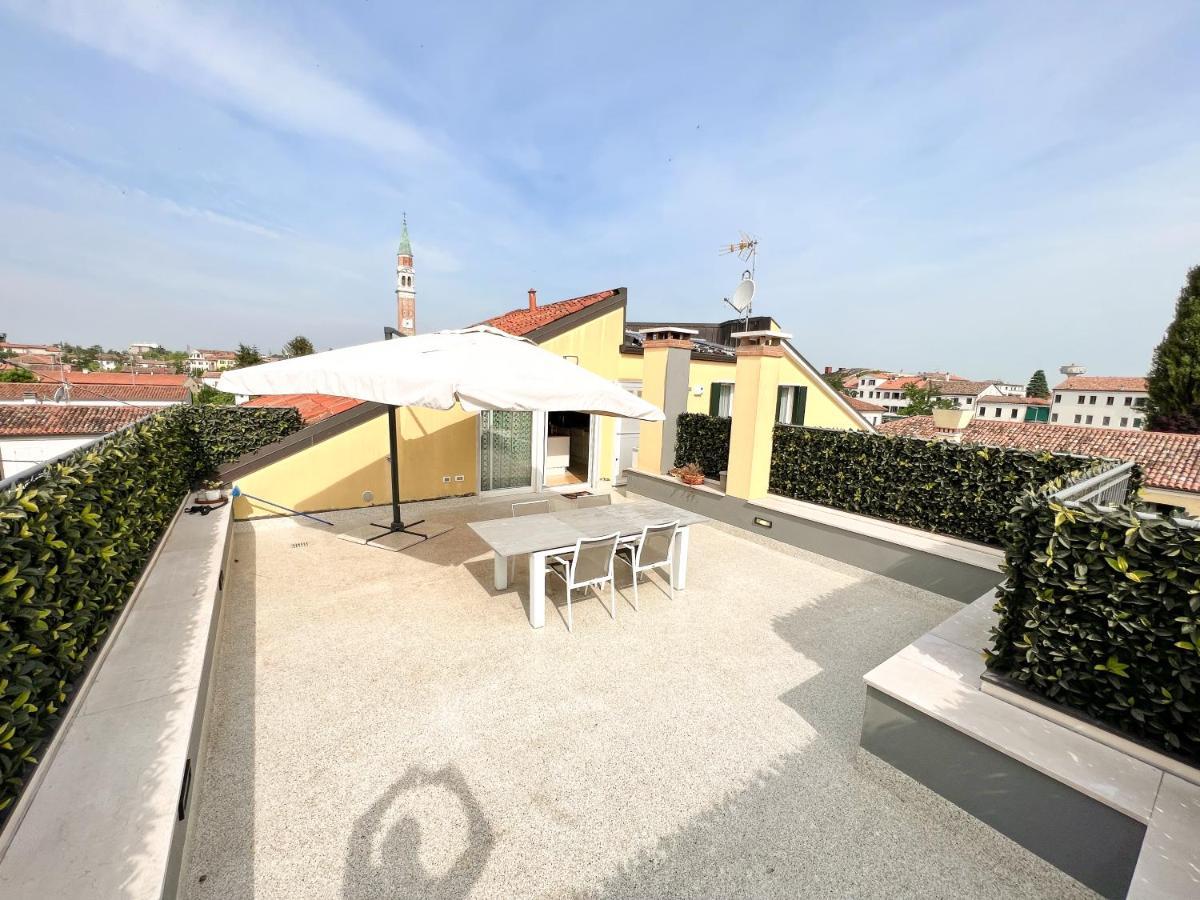 Ferienwohnung Erman House Mansarda Sulla Riviera Del Brenta Venezia Dolo Exterior foto